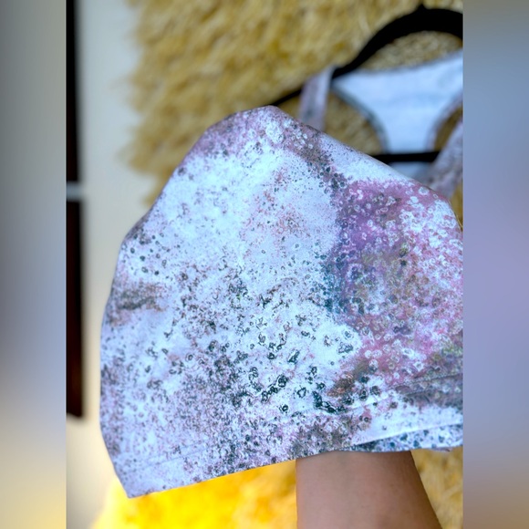 Lululemon💎PRISTINE💎Cool Racerback Tank VINTAGE🦄Sugar Crush Multi rainbow✨sz 4 - Picture 10 of 16